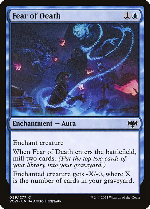 [Foil] VOW 059 Fear of Death C