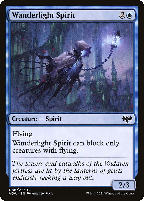 [Foil] VOW 086 Wanderlight Spirit C