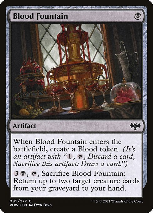 [Foil] VOW 095 Blood Fountain C