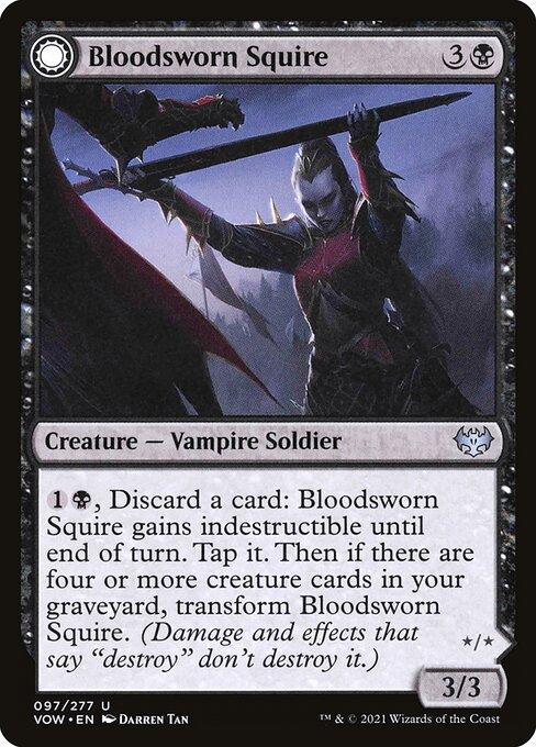 VOW 097 Bloodsworn Squire U