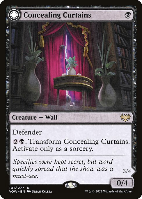 [Foil] VOW 101 Concealing Curtains R
