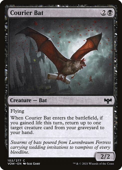 [Foil] VOW 102 Courier Bat C