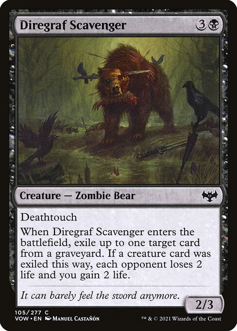 [Foil] VOW 105 Diregraf Scavenger C