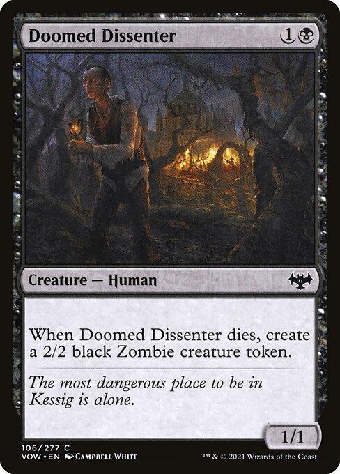 VOW 106 Doomed Dissenter C