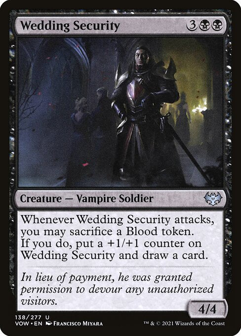 [Foil] VOW 138 Wedding Security U