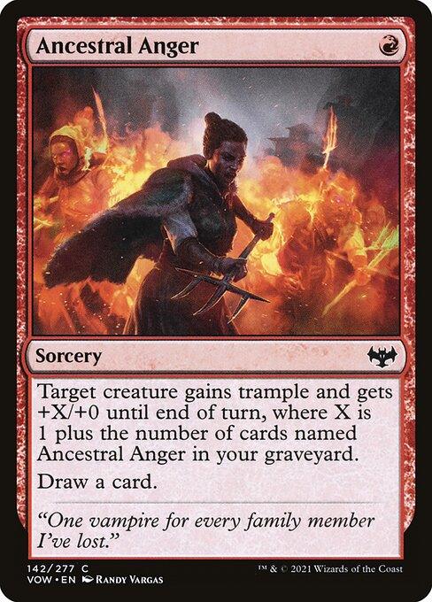 VOW 142 Ancestral Anger C