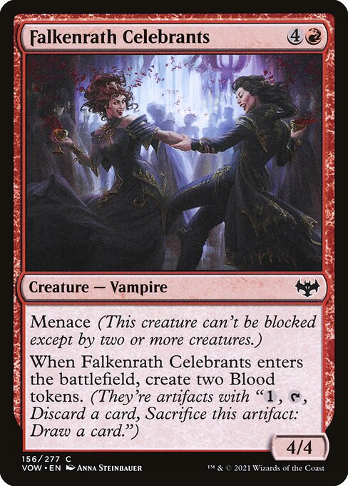 [Foil] VOW 156 Falkenrath Celebrants C