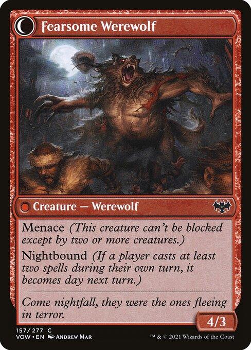 VOW 157 Fearful Villager C