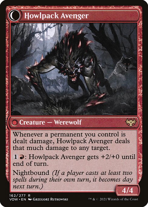 [Foil] VOW 162 Ill-Tempered Loner R