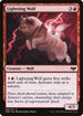 [Foil] VOW 168 Lightning Wolf C