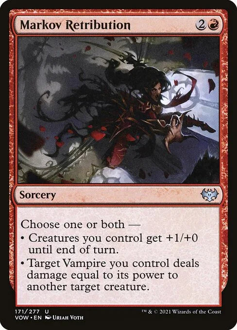 VOW 171 Markov Retribution U