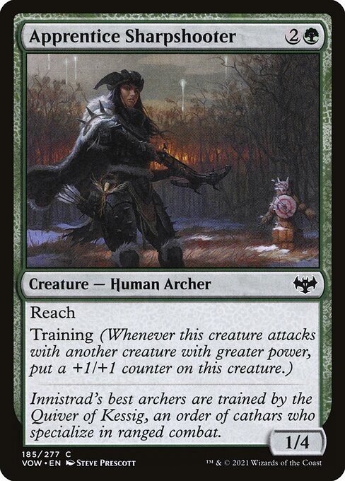 [Foil] VOW 185 Apprentice Sharpshooter C