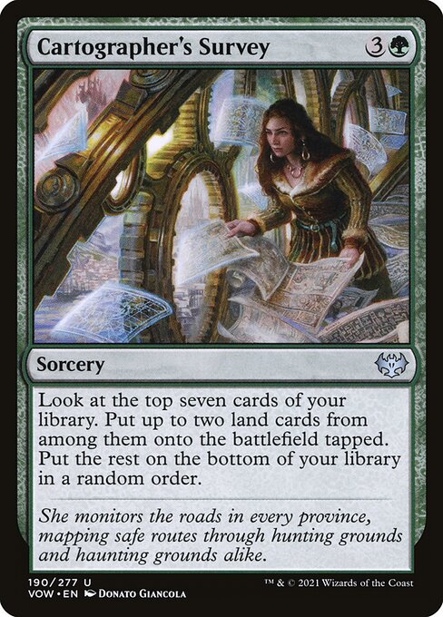 [Foil] VOW 190 Cartographer's Survey U