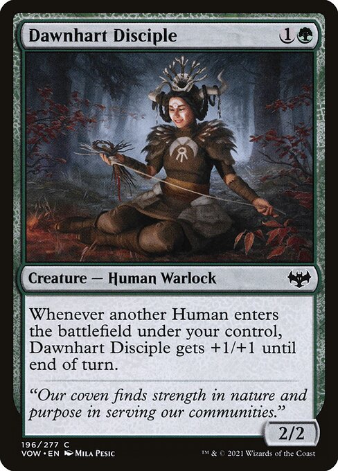[Foil] VOW 196 Dawnhart Disciple C