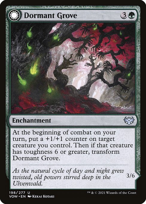 [Foil] VOW 198 Dormant Grove U