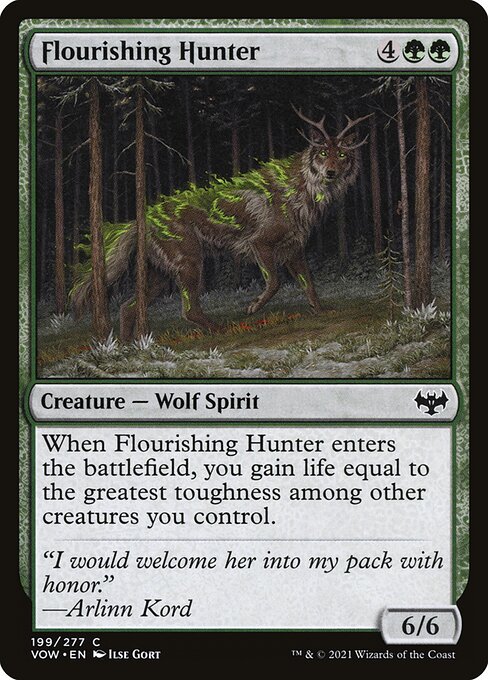 [Foil] VOW 199 Flourishing Hunter C