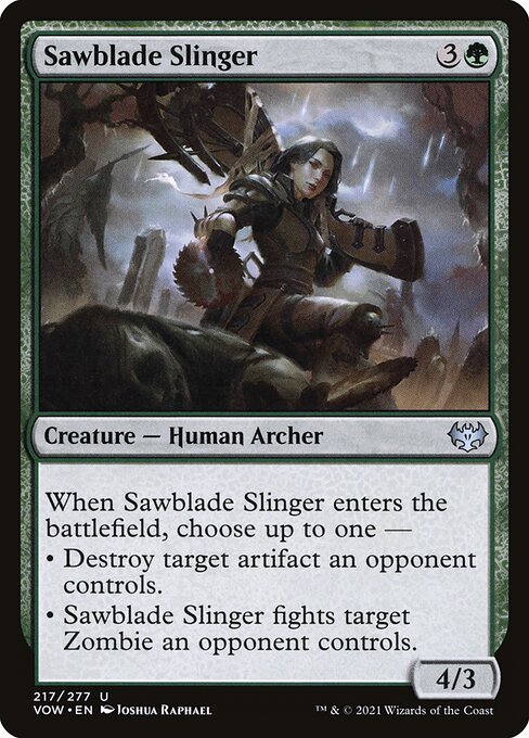 [Foil] VOW 217 Sawblade Slinger U