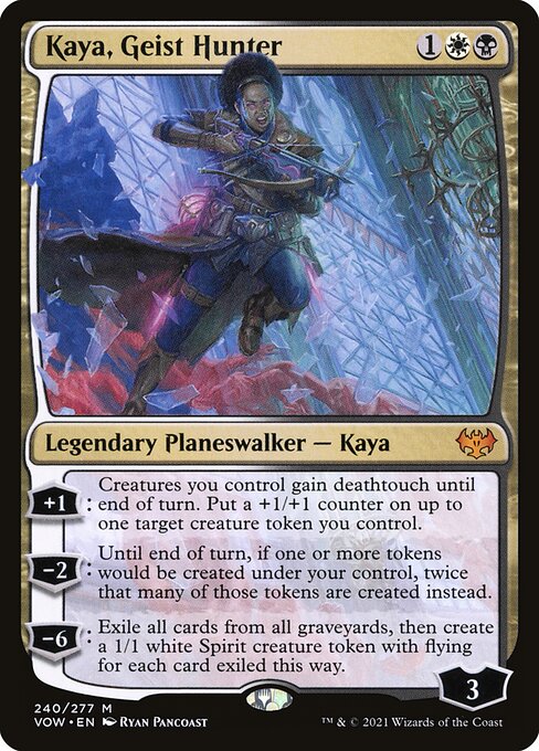 [Foil] VOW 240 Kaya, Geist Hunter M