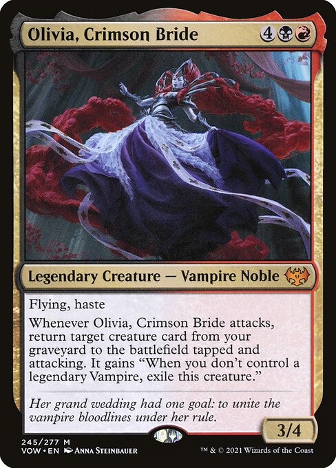 [Foil] VOW 245 Olivia, Crimson Bride M