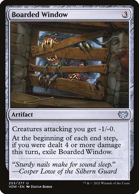 VOW 253 Boarded Window U