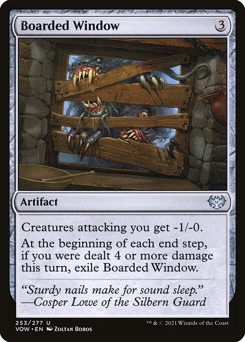 [Foil] VOW 253 Boarded Window U