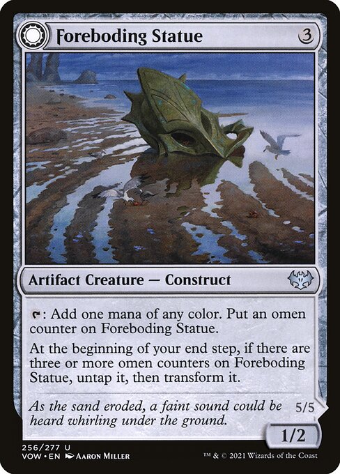 [Foil] VOW 256 Foreboding Statue U
