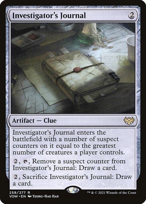 [Foil] VOW 258 Investigator's Journal R