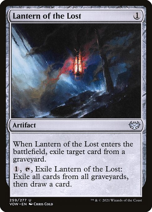 [Foil] VOW 259 Lantern of the Lost U