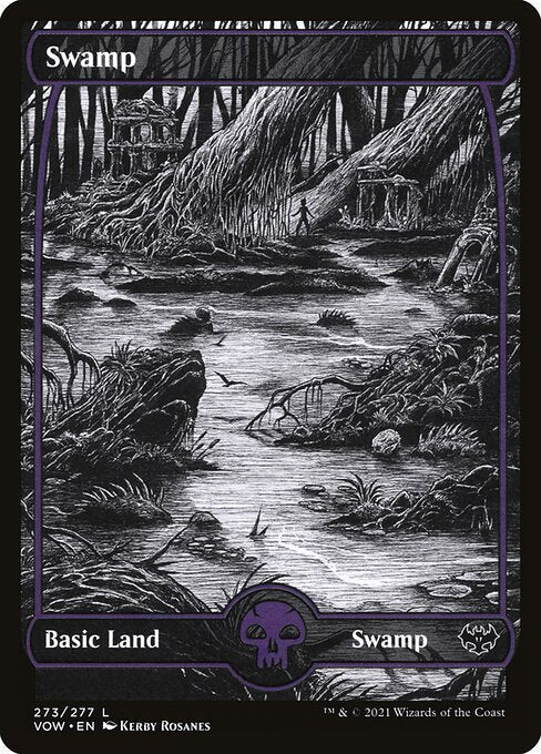 [Foil] VOW 273 Swamp (273) L