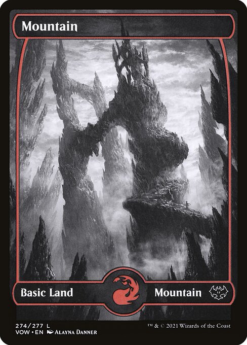 [Foil] VOW 274 Mountain (274) L
