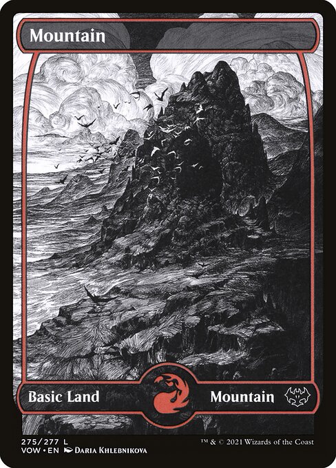 [Foil] VOW 275 Mountain (275) L