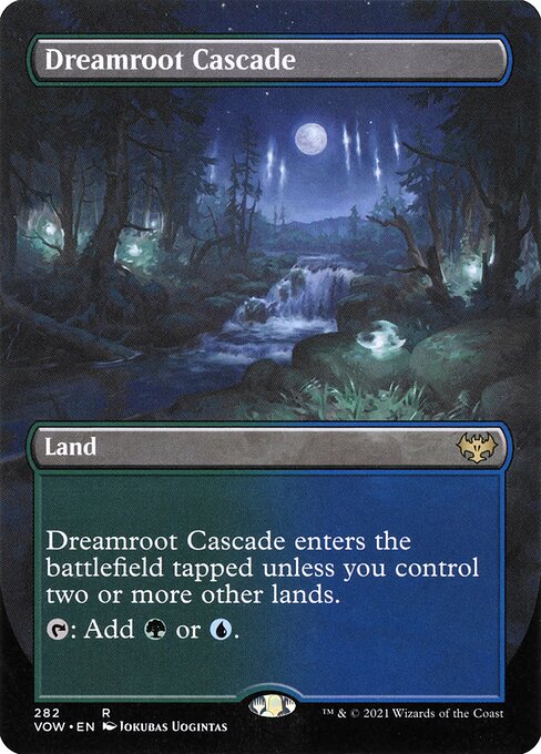 [Foil] VOW 282 Dreamroot Cascade (Borderless) R