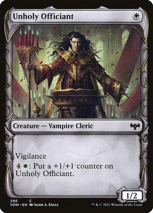 VOW 286 Unholy Officiant (Showcase) C