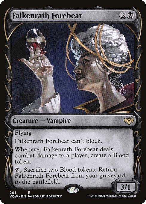 [Foil] VOW 291 Falkenrath Forebear (Showcase) R