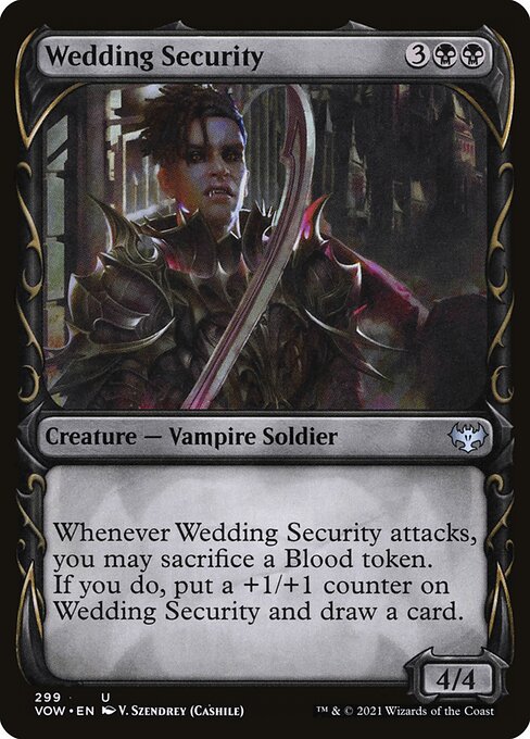 [Foil] VOW 299 Wedding Security (Showcase) U