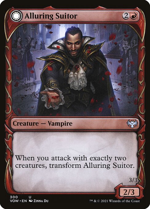 [Foil] VOW 300 Alluring Suitor (Showcase) U