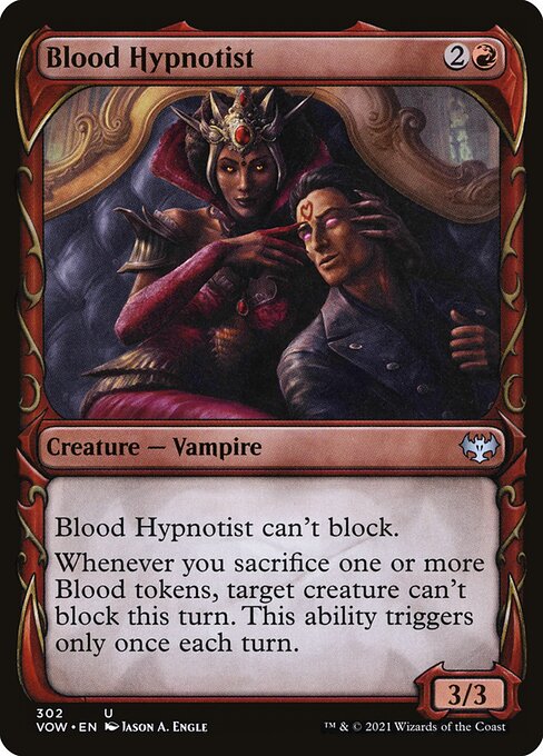 [Foil] VOW 302 Blood Hypnotist (Showcase) U