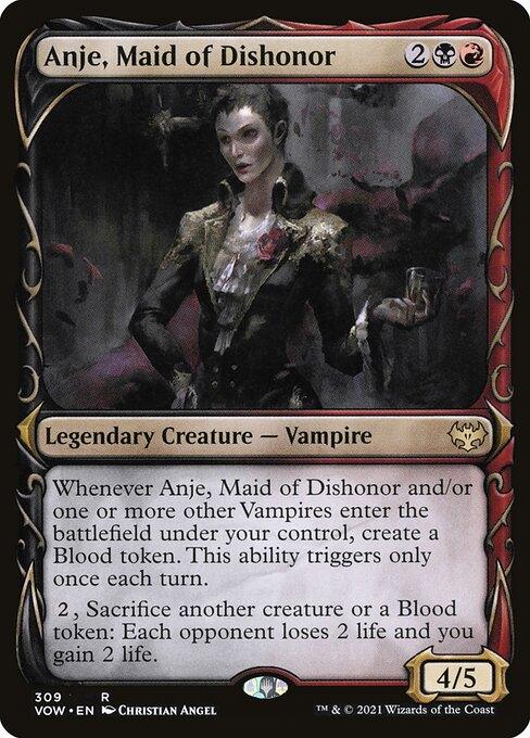 VOW 309 Anje, Maid of Dishonor (Showcase) R