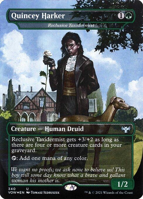 VOW 340 Reclusive Taxidermist (Quincey Harker - Dracula Series) U
