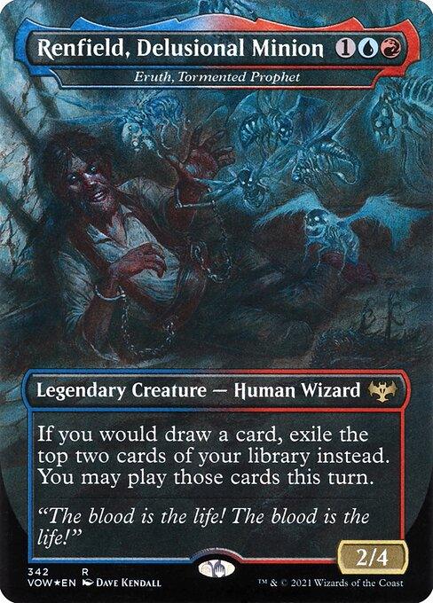 VOW 342 Eruth, Tormented Prophet (Renfield, Delusional Minion - Dracula Series) R