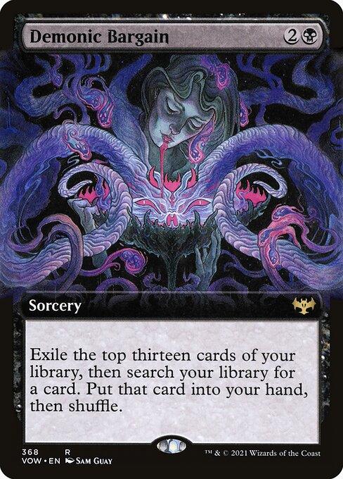 VOW 368 Demonic Bargain (Extended Art) R
