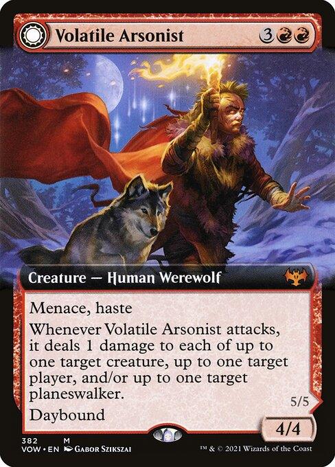 VOW 382 Volatile Arsonist (Extended Art) M