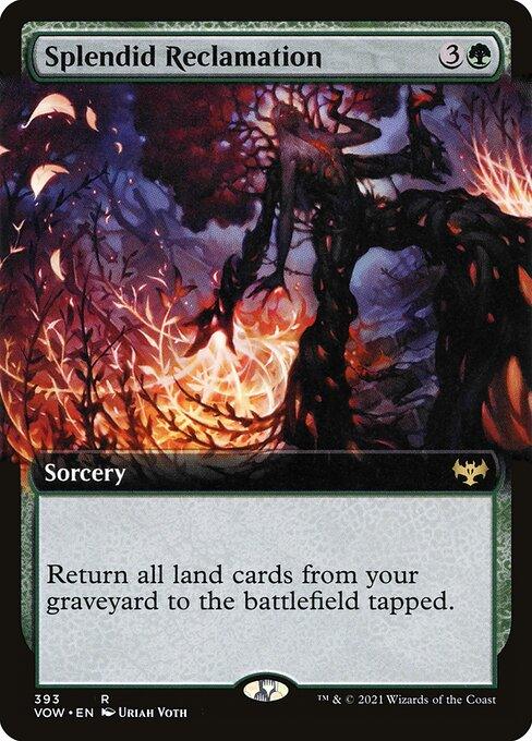 VOW 393 Splendid Reclamation (Extended Art) R