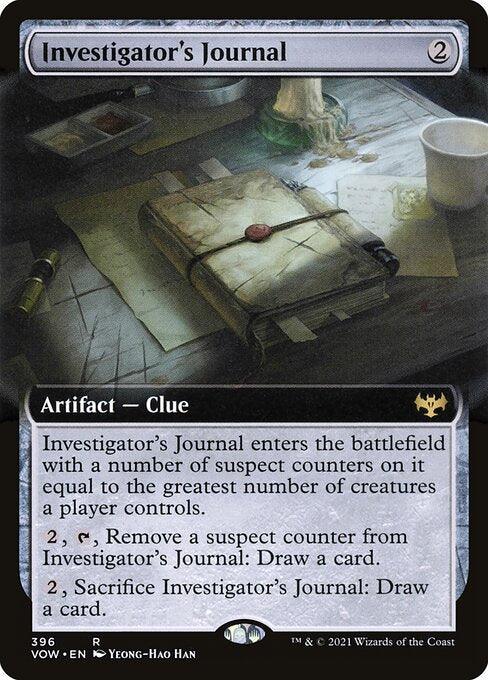 VOW 396 Investigator's Journal (Extended Art) R