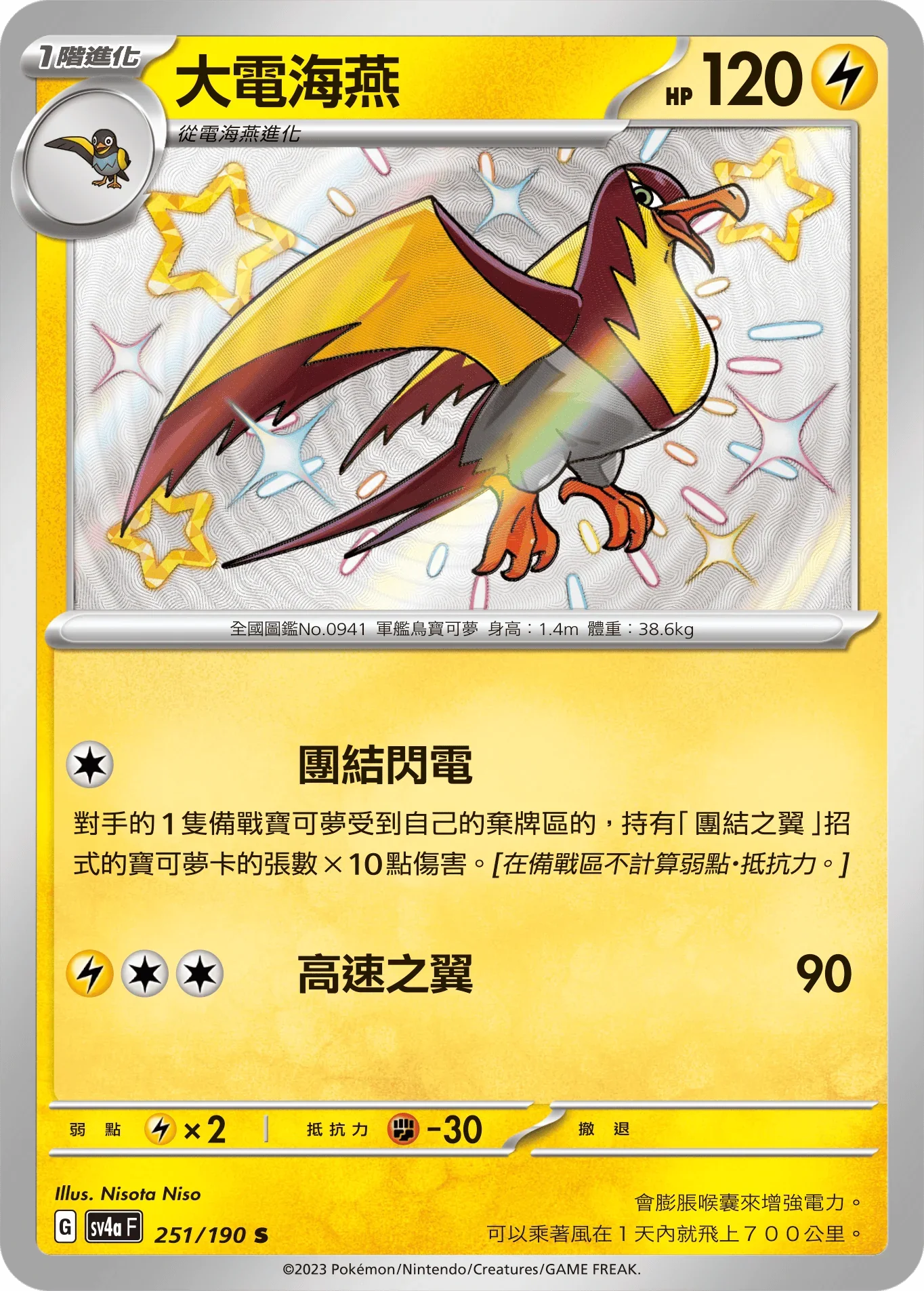 SV4aF 251/190 大電海燕 S