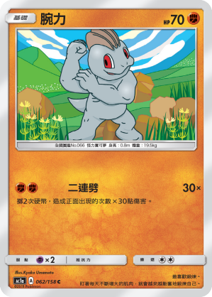 AC1a 062/158 腕力 C