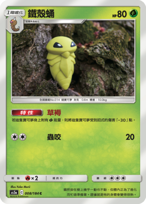 AS5a 008/184 鐵殼蛹 C