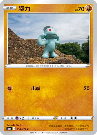 S10aF 034/071 腕力 C