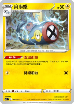 S11F 040/100 麻麻鰻 C