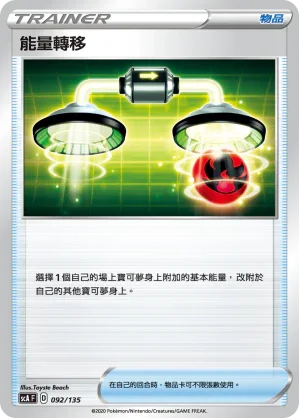 SCA 092/135 能量轉移